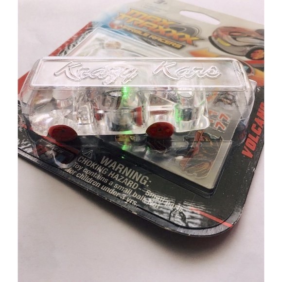 Max Traxx Marble Racers Red Wheels Krazy Kars Light-Up Action - Picture 2 of 9